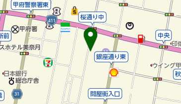 桜町自転車駐車場の地図画像