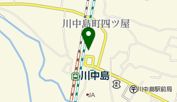 川中島駅自転車駐車場の地図画像