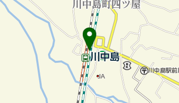 川中島駅第二高架下自転車駐車場の地図画像