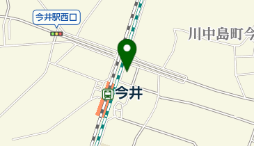 今井駅東口自転車駐車場の地図画像