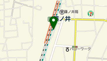 篠ノ井駅東口自転車駐車場の地図画像