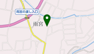 雨宮駅前駐輪場の地図画像