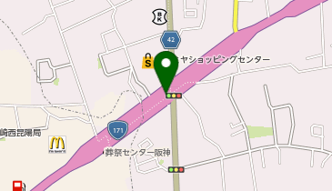 伊丹市営 昆陽里自転車駐車場の地図画像