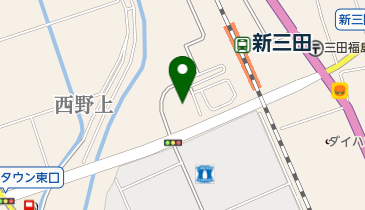新三田駅前駐輪場の地図画像