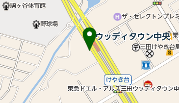 ウッディ中央駅前第2駐輪場の地図画像