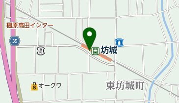 坊城駅前自転車駐車場の地図画像