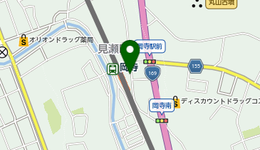 岡寺駅前自転車駐車場の地図画像