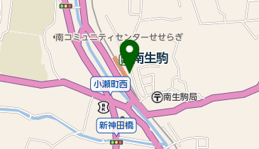 南生駒駅前東自転車駐車場の地図画像