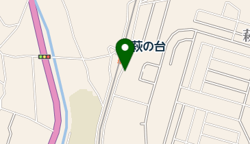 萩の台駅前東自転車駐車場の地図画像