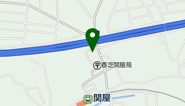 近鉄関屋駅自転車駐車場の地図画像