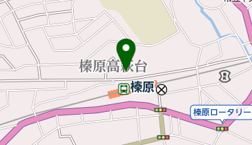 高萩台自転車駐車場の地図画像