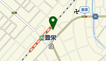 豊栄駅前第1自転車等駐車場の地図画像