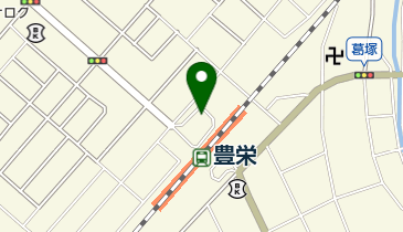 豊栄駅北口自転車等駐車場の地図画像