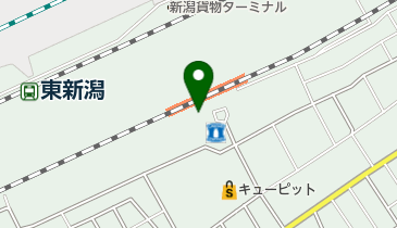 東新潟駅前第1自転車駐車場の地図画像