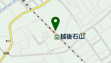 越後石山駅前自転車等駐車場の地図画像