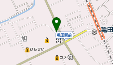 旭自転車等駐車場の地図画像