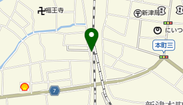 人道跨線橋下自転車等駐車場の地図画像