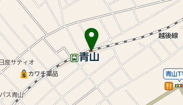 青山駅前自転車等駐車場の地図画像