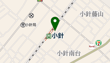小針駅前第3自転車等駐車場の地図画像