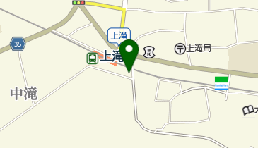 上滝駅裏自転車駐車場の地図画像