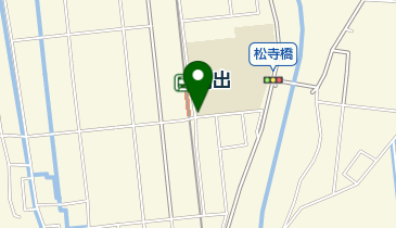 割出駅前自転車駐車場の地図画像