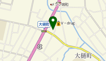 鳴和第1自転車駐車場の地図画像