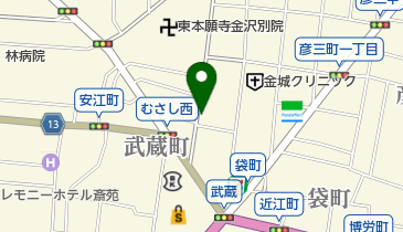 表参道自転車駐車場の地図画像