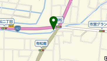 有松自転車駐輪場の地図画像