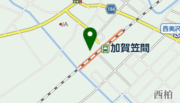 加賀笠間駅前自転車駐車場の地図画像