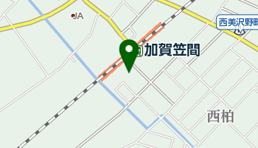 加賀笠間駅東口自転車駐車場の地図画像