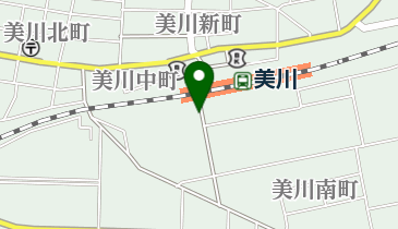 美川駅白山広場自転車駐車場の地図画像