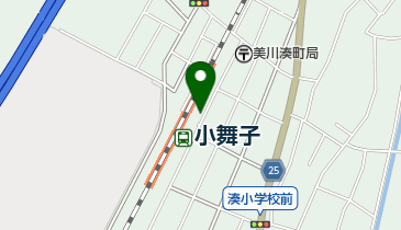 小舞子駅第一自転車駐車場の地図画像