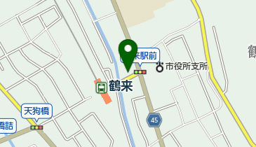 鶴来駅前第二駐輪場の地図画像