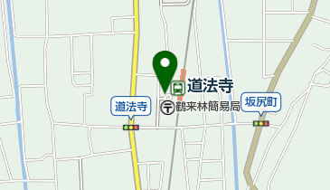 道法寺駅駐輪場の地図画像