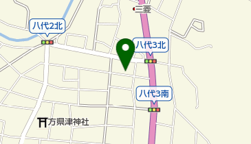 八代自転車駐車場の地図画像