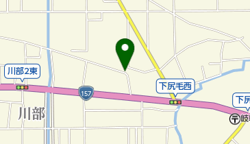 尻毛駅自転車駐車場の地図画像