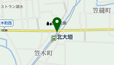 北大垣駅自転車駐車場の地図画像