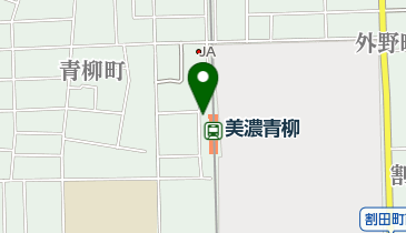美濃青柳駅自転車駐車場の地図画像