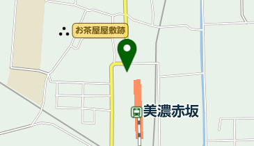 美濃赤坂駅自転車駐車場の地図画像