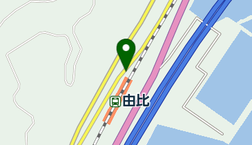 由比駅前駐輪場の地図画像