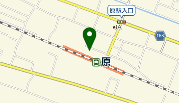 原駅自転車駐車場の地図画像