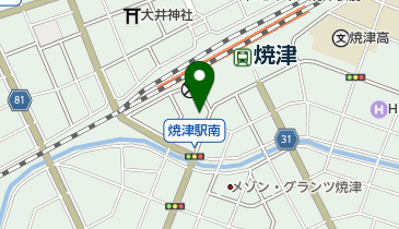 中野自転車預かり所の地図画像