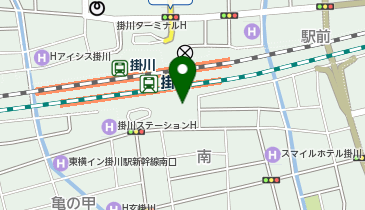 掛川駅南自転車等駐車場の地図画像