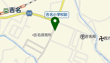 吉名駅駐輪場の地図画像