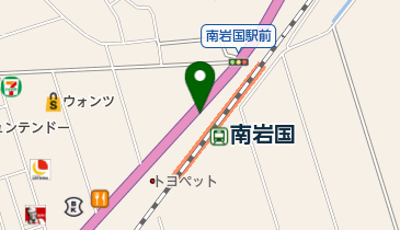 南岩国駅自転車駐輪場の地図画像