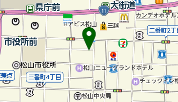 フラワーパーキングの地図画像