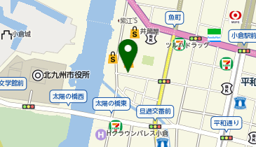 井筒屋新館駐輪場の地図画像