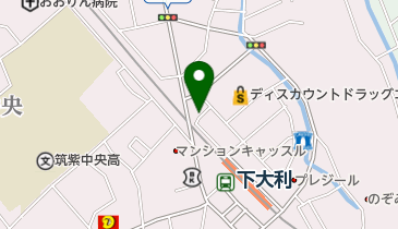 西鉄下大利駅東自転車等置場の地図画像