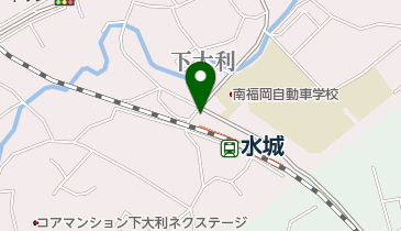 JR水城駅前自転車等置場の地図画像