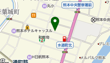 くまもとまちなか駐輪場草葉第2の地図画像